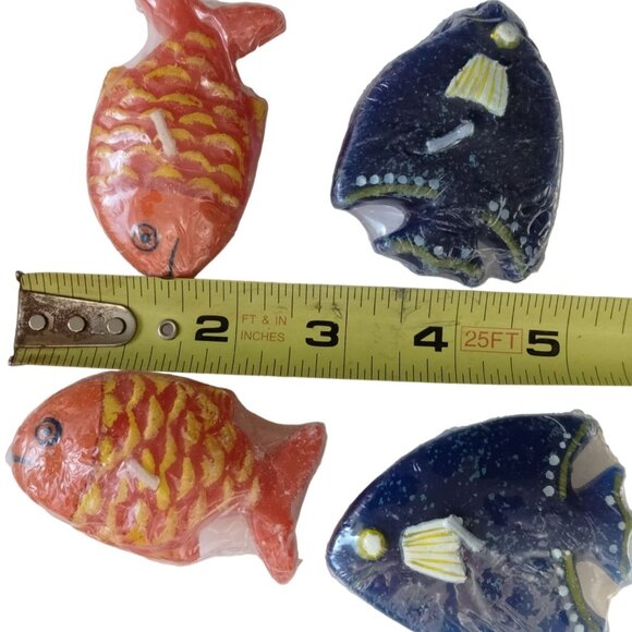 Floating Candles Tropical Fish Shaped Ocean Tropical Beach Pool Party Lot 12 - Picture 7 of 8